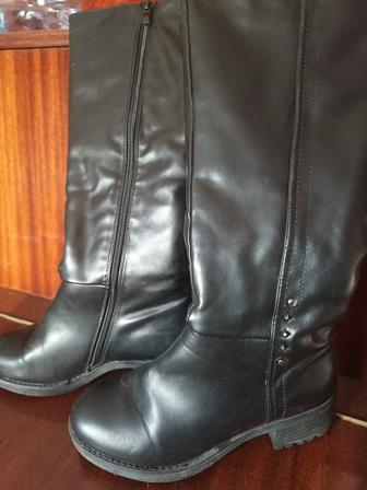 Сапоги женские зимние высокие