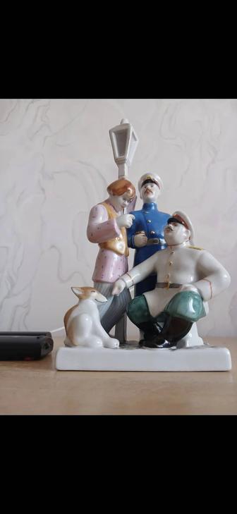 Редкая Статуэтка Хамелеон ЛФЗ авт. Воробьев