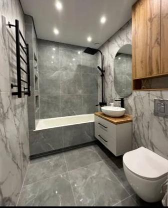 Ремонт ванной, санузла и туалета под ключ