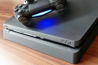 Продаю PS4 Slim вместе с дисками, в хорошем состояние, без джойстика