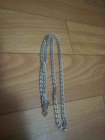 Мужская цепочка серебро