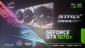 Продам видеокарту ASUS STRIX GTX 1070Ti