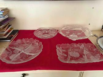 Посуда вазы салатницы