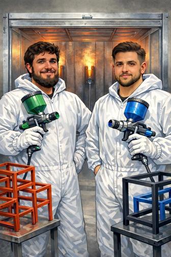 Полимерная (порошковая) покраска Алматы