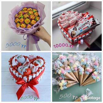 Сладкие боксы из шоколада