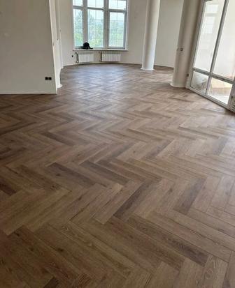 Укладка ламината установка плинтуса