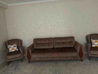 Диван и 2 кресла