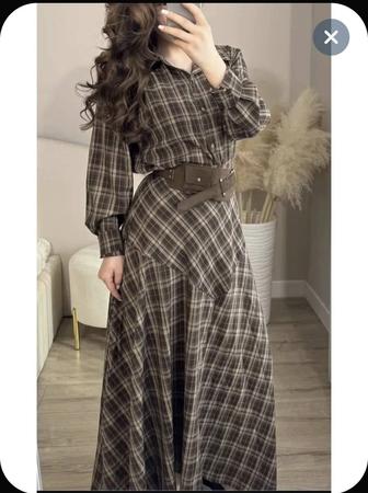 Двойка рубашка с юбкой