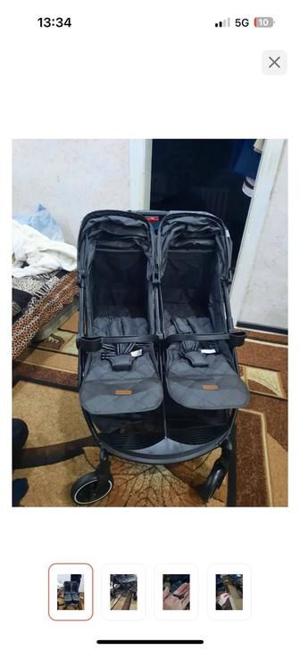 Коляска для двлйни и погодок