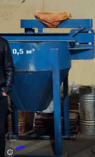 Продам новый смеситель 0,5 м для производства газоблоков и пеноблоков