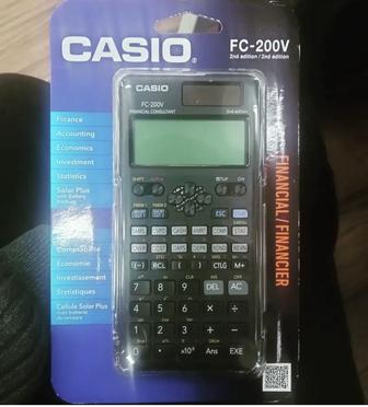 Casio FC 200V 2nd edition финансовый калькулятор. Новый!