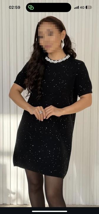 Вечернее платье черный