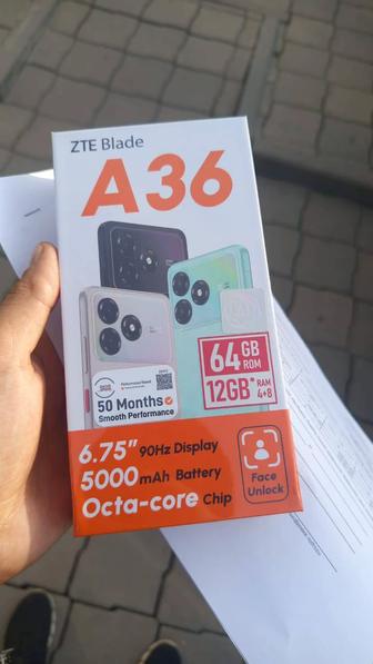 Телефон ZTE BLADE A36