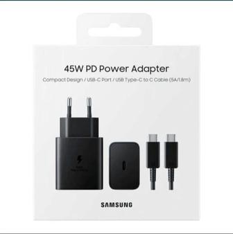 Samsung/45W/Оригинал/Super Fast Charging 2.0/Очень быстрая зарядка 2.0