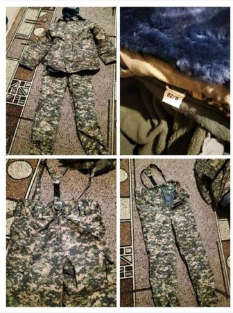 Камуфляжный костюм зимний