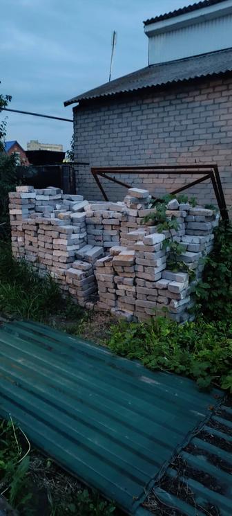 Кирпич силикатный б/у