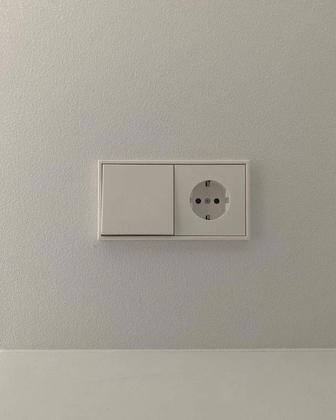 Установка розетки. Ремонт розетки / Электрик Астана