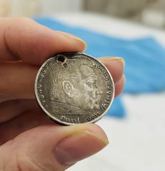 Продам монету 5 рейхсмарок, 1938 г