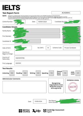 IELTS интенсив - подготовка