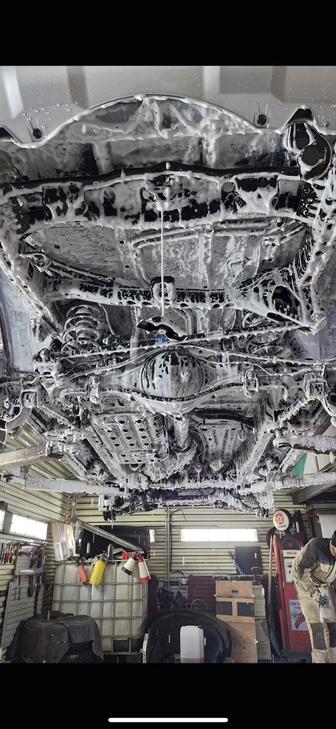 Мойка днища и двигателя