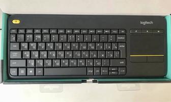 Logitech K400 Plus Для Smart TV и ПК с комфортом тачпад клавиатура