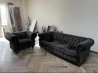 Диван с креслом