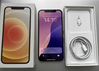 iPhone 12, 256Гб, белый, б/у
