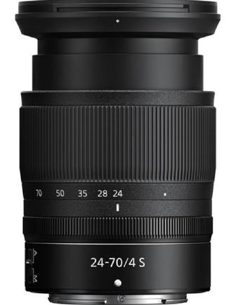 Срочно продам объектив Nikon 24-70, f4 s, в отличном состояний