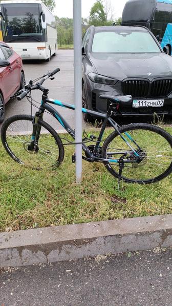 Продам велосипед Stinger цена 220к окончательная колеса 27.5