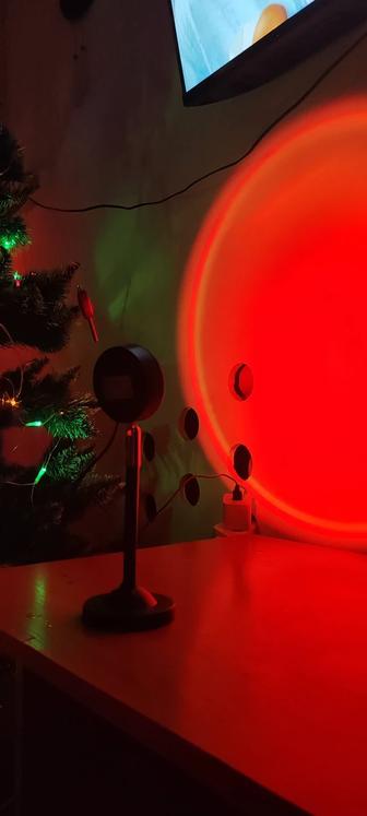 Новогодний уют дома - лампа Закат