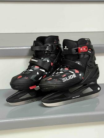 Продам 2 пары коньков Nordway