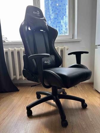 Компьютерное кресло Aerocool AC100 AIR B (черное)