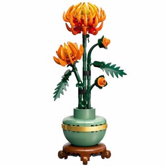 Декоративный конструктор в виде цветка в горшке.