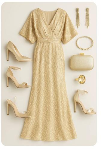 Gizia платье вечернее золотое, размер М