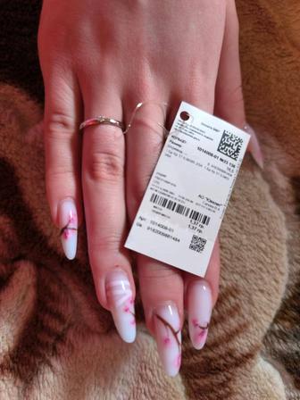 Кольцо помолвочное 16,5