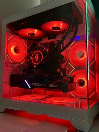 Водяное охлаждение DeepCool 280W TDP красная подсветка водянка СЖО