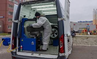 Вулканизация на выезд выездной шиномонтаж