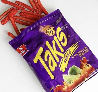 Чипсы Takis Fuego, Мексика