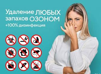 Удаление запаха озонирование