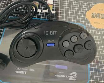 Джойстик для Sega Mega Drive Геймпад Сега с кнопкой Mode