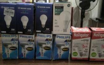 Продам лампы галогенные, лампы светодиодные энергосберегающие, споты