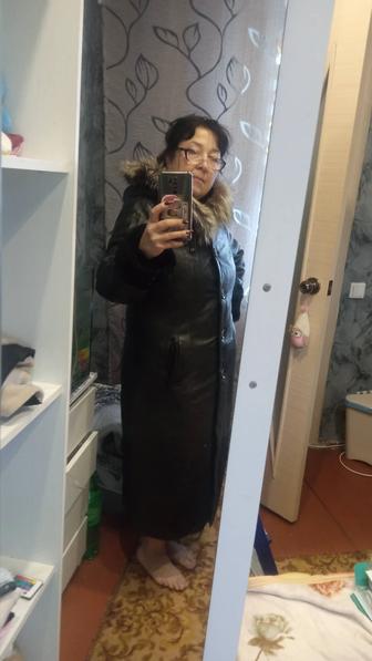 Дубленка кожаная