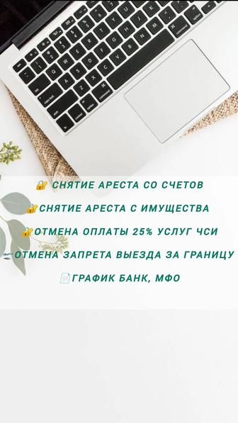 Снятие ареста со счетов, оптимальный график
