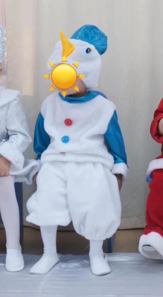 Костюм детский снеговик