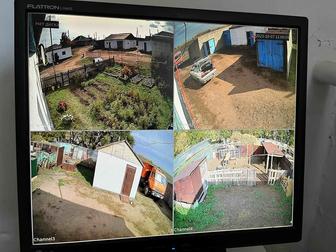 Установка видеонаблюдения