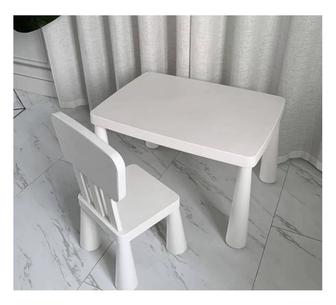 Детский стол и стульчик Икеа Маммут Ikea Mammut