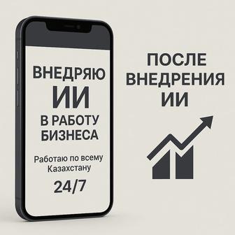 Автоматизация бизнеса с помощью ИИ!