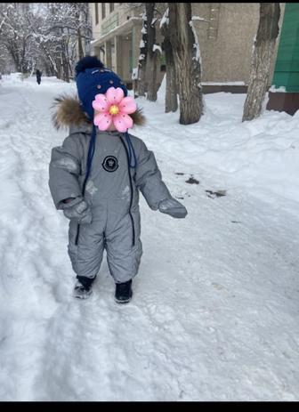 Зимние комбинезон