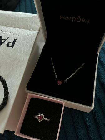PANDORA Кулон и кольцо