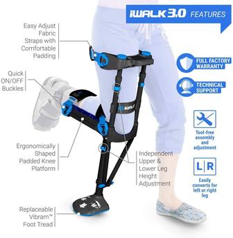 Аренда костыля iwalk 3.0